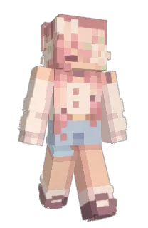 Front of Minecraft skin