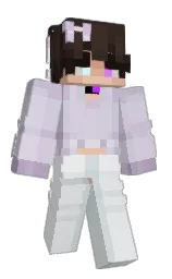 Cresdity's Minecraft skin wearing the Twisted cape