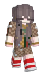 Slim Minecraft skin