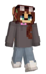 FrutigerAnti's Minecraft skin wearing the Aurora cape