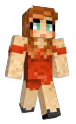 RadicalSini's Minecraft skin wearing the Migrator cape