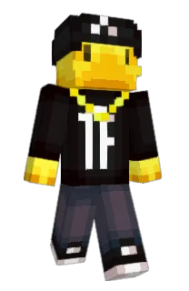 Front of Isan's skin