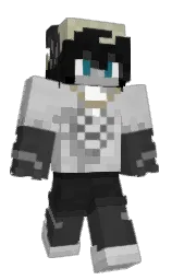 mine shaft and silver Minecraft skin — Classic model — first worn by nikzura