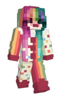 Front of Amathyzt's skin