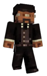 jurxi's Minecraft skin wearing the 15th Anniversary cape