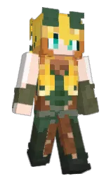 bright sun and watusi Minecraft skin — Slim model