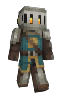 Front of Yolkbyte's skin