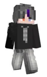 mine shaft and dove gray Minecraft skin — Slim model