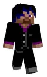 Saikozou's Minecraft skin wearing the Migrator cape