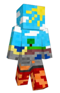 Front of Cutoa's skin