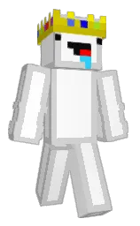 white and alto Minecraft skin — Classic model