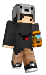 K9vis's Minecraft skin wearing the Vanilla cape