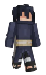 gun powder and bright gray Minecraft skin — Slim model — first worn by Collictify