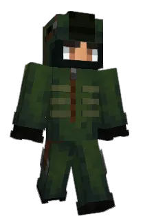 Front of Srceta's skin