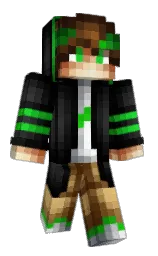 Blazekamp's Minecraft skin wearing the Migrator cape