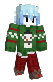 Front of Adrochiro's skin