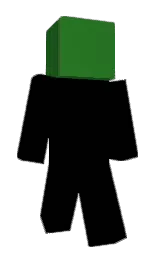 forest green and black Minecraft skin — Classic model — first worn by acin5