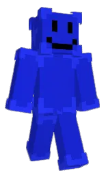 persian blue and blue Minecraft skin — Classic model
