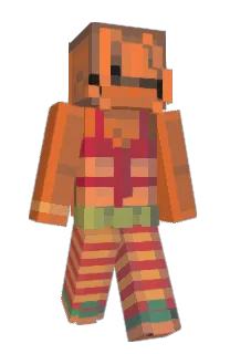 Front of Minecraft skin