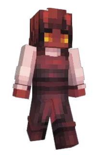 Front of GeoViolet's skin