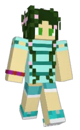 new orleans and palm leaf Minecraft skin — Slim model