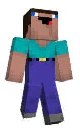 Pelos's Minecraft skin wearing the Migrator cape