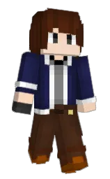 NTblack's Minecraft skin wearing the Migrator cape