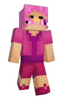 Front of Pinklovely's skin