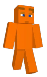 flush orange and meteor Minecraft skin — Classic model