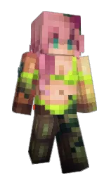 Slim Minecraft skin