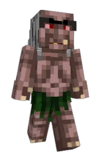 Front of Grayrot's skin