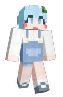 Front of Popteng's skin
