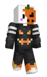 white and cod gray Minecraft skin — Classic model — first worn by KubixRS