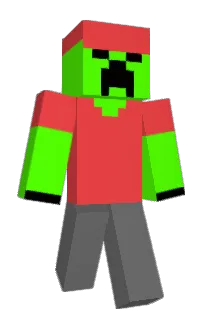 Front of B0TELL0's skin