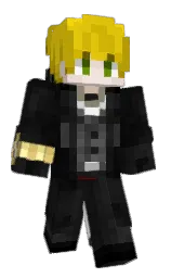 lemon and cod gray Minecraft skin — Classic model — first worn by Nuily