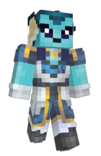 Front of MershMelo's skin