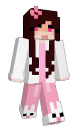 aubergine and wild sand Minecraft skin — Slim model