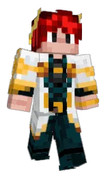 daintree and white Minecraft skin — Classic model
