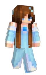 Shego's Minecraft skin wearing the Pan cape