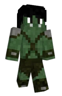 Front of Regirt's skin