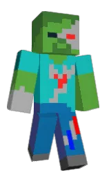 denim and apple Minecraft skin — Classic model