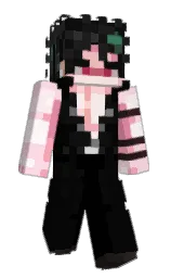 Slim Minecraft skin