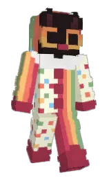 loveludo's Minecraft skin wearing the Copper cape