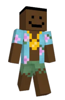 Front of Clarz's skin