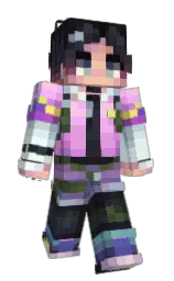 Lhain_'s Minecraft skin wearing the Aurora cape