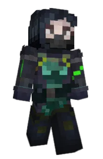 Front of Ducrar's skin