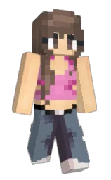 LovelyBlythe_'s Minecraft skin wearing the Pan cape