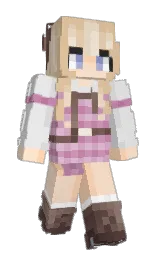 Slim Minecraft skin