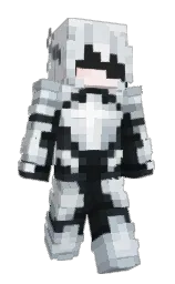 Lannore's Minecraft skin wearing the Aurora cape
