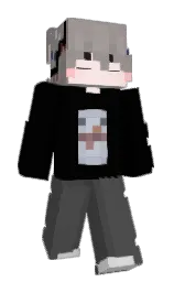 SYXSaran's Minecraft skin wearing the Follower's cape